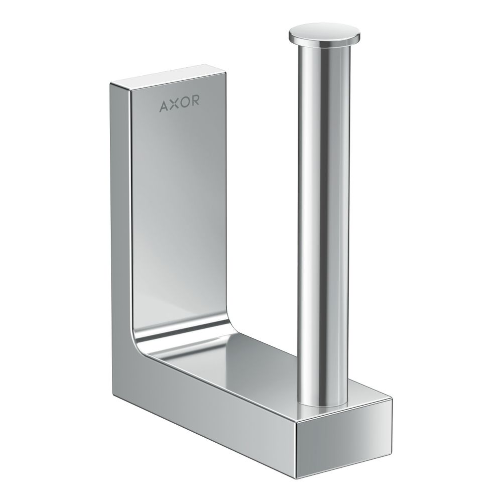 Hansgrohe AXOR Universal Rectangular Porte-rouleau de papier toilette de rechange, 143x102 mm, Métal, Chrome