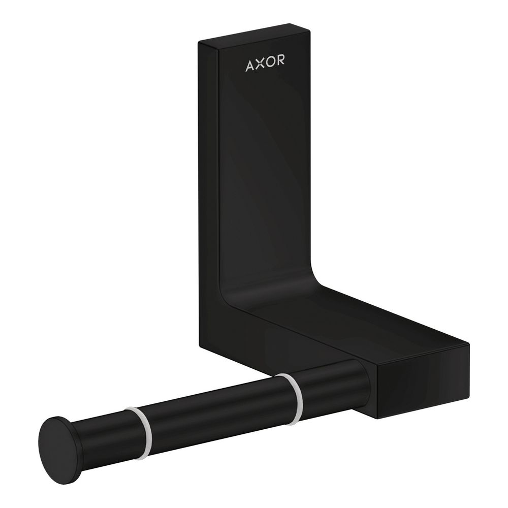 Support de papier toilette AXOR Universal Rectangular Hansgrohe, 110x162 mm, métal, noir mat