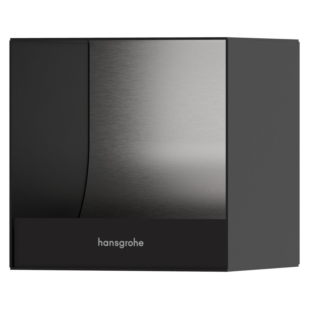 Support de papier WC Hansgrohe HG XtraStoris Original 150x150x140mm noir mat