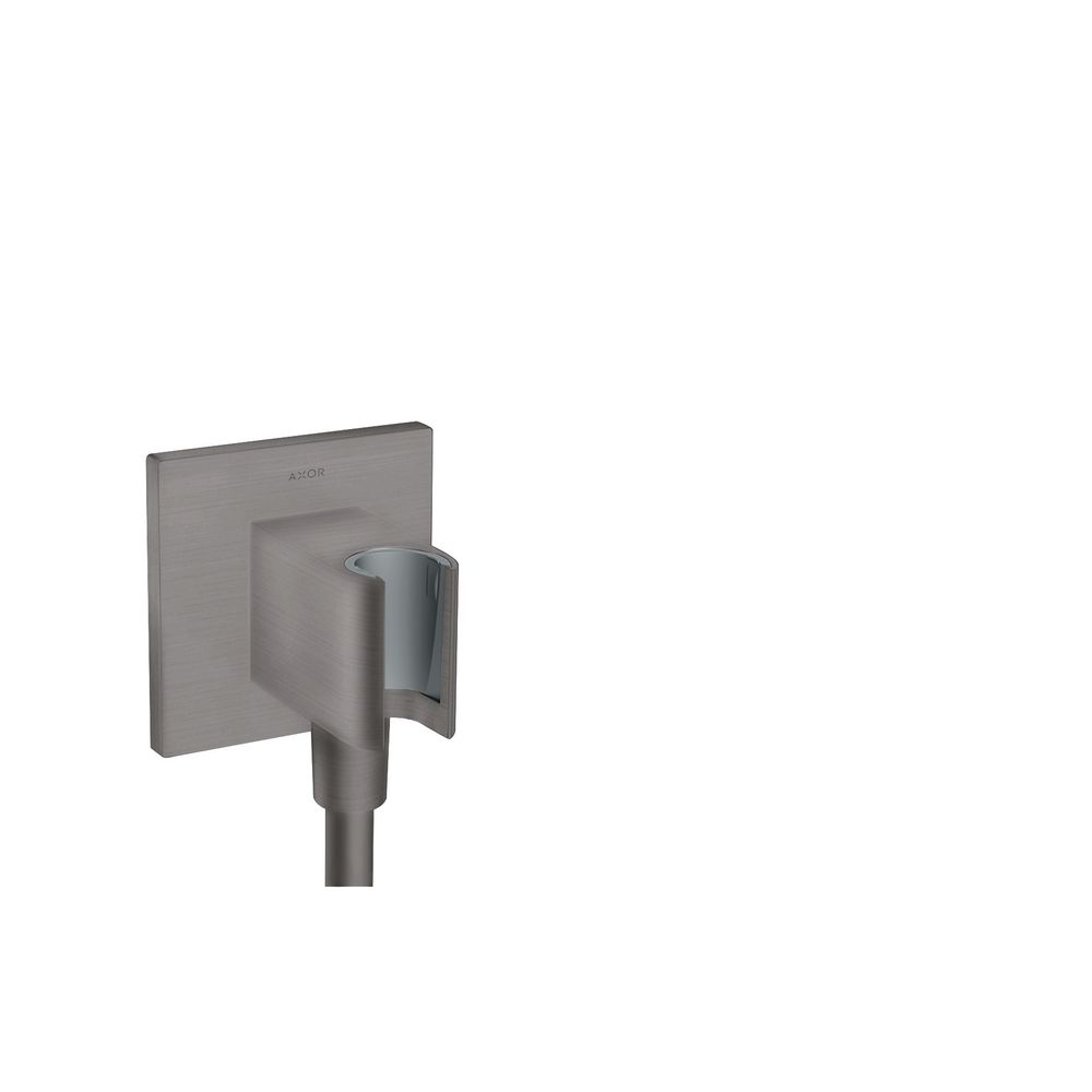 Hansgrohe AXOR ShowerSolutions Unité de porte angulaire, DN 15, G 1/2", chrome brossé noir