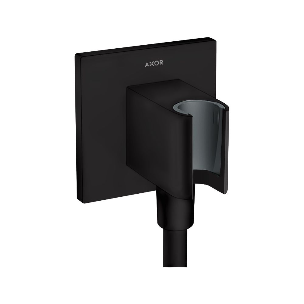Hansgrohe AXOR ShowerSolutions Unité de douche carrée, DN 15, G 1/2", noir mat