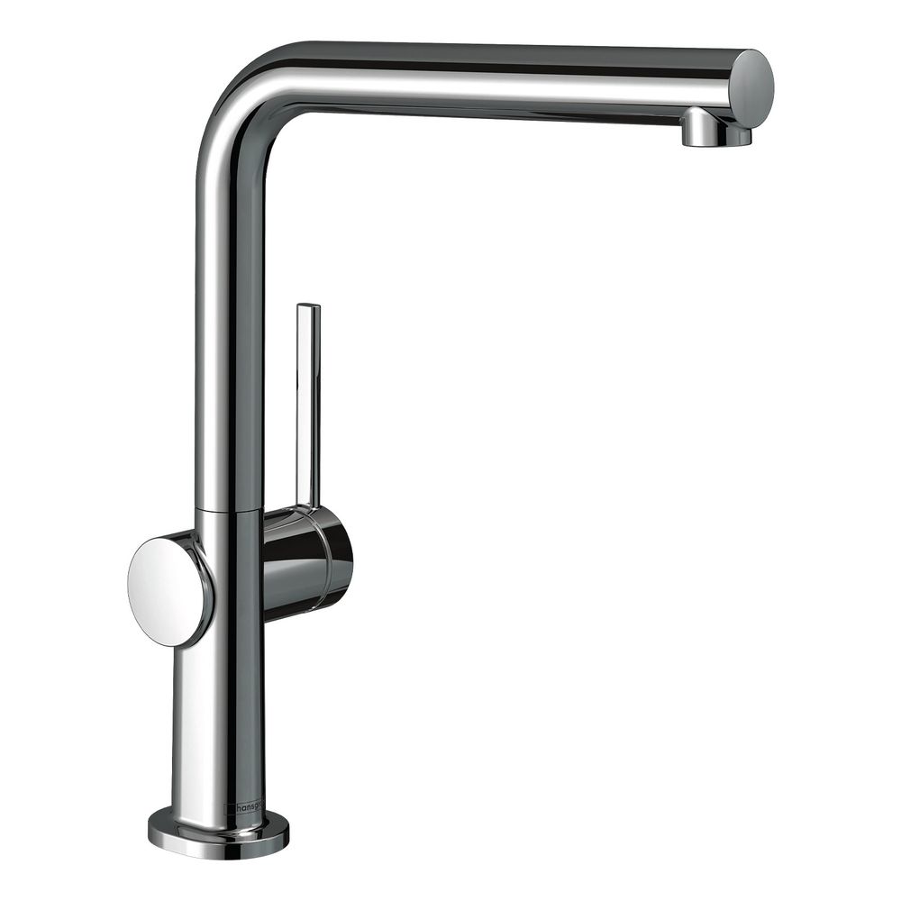 Hansgrohe Talis M54 mm, mitigeur de cuisine monocommande 270 mm, 5 l/min, basse pression, 1 jet, Chrome brossé noir