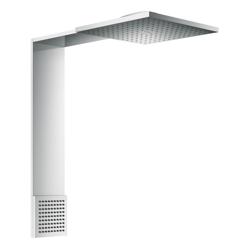 Hansgrohe AXOR ShowerComposition Module de douche, 21,6 l/min, 250x250 mm, 2 jets, pommeau d'épaule, chromé