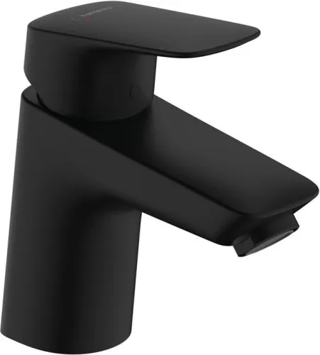 Mélangeur monocommande Hansgrohe HG 70 LOGIS DN 15 sans garniture d'évacuation, noir mat