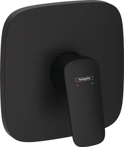 Mitigeur monocommande Hansgrohe Logis apparent 29,3 l/min pour iBox universal, noir mat