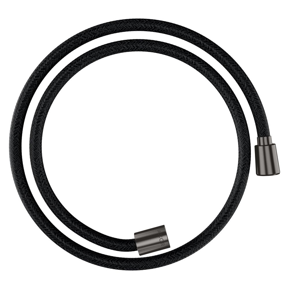 Axor HG Flexible textile pour douche ShowerSolutions 125 cm noir brossé chromé