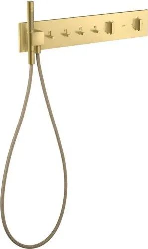 Axor HG Therm.modul ShowerComposition UP 610 / 110 4 consommateurs laiton brossé