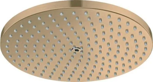 Hansgrohe Raindance S pommeau de douche 240 mm, 10,1 l/min, 1 jet PowderRain, finition Brushed Bronze