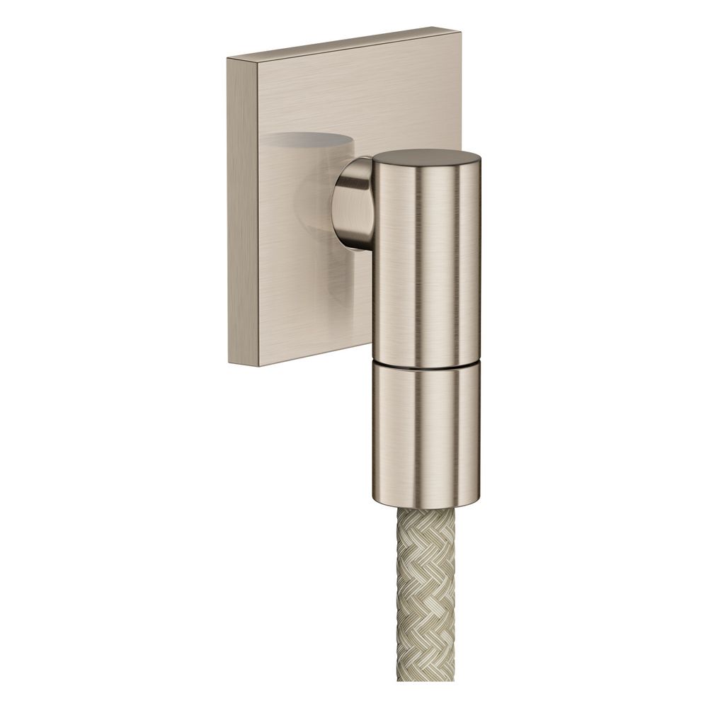 Hansgrohe AXOR raccord mural Fine carré 25 l/min, G 1/2", Brushed Nickel