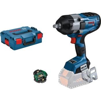 Perceuse à impact à batterie Bosch 1/2" GDS 18V-1000 C + GCY-42 seule dans une L-Boxx
