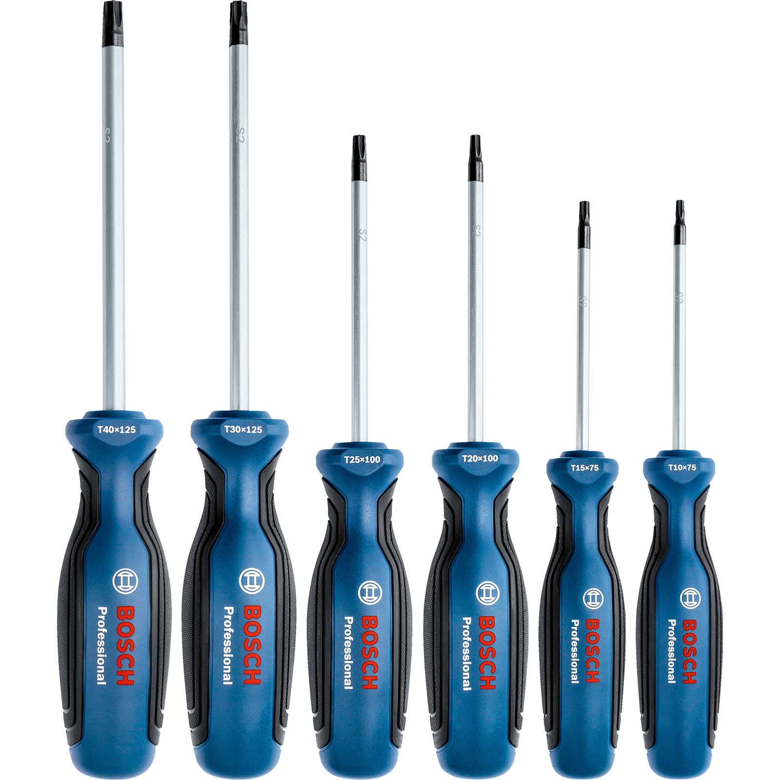 Jeu de tournevis Bosch, 6 pièces, TX 1600A01V09 — lot de 6 pièces