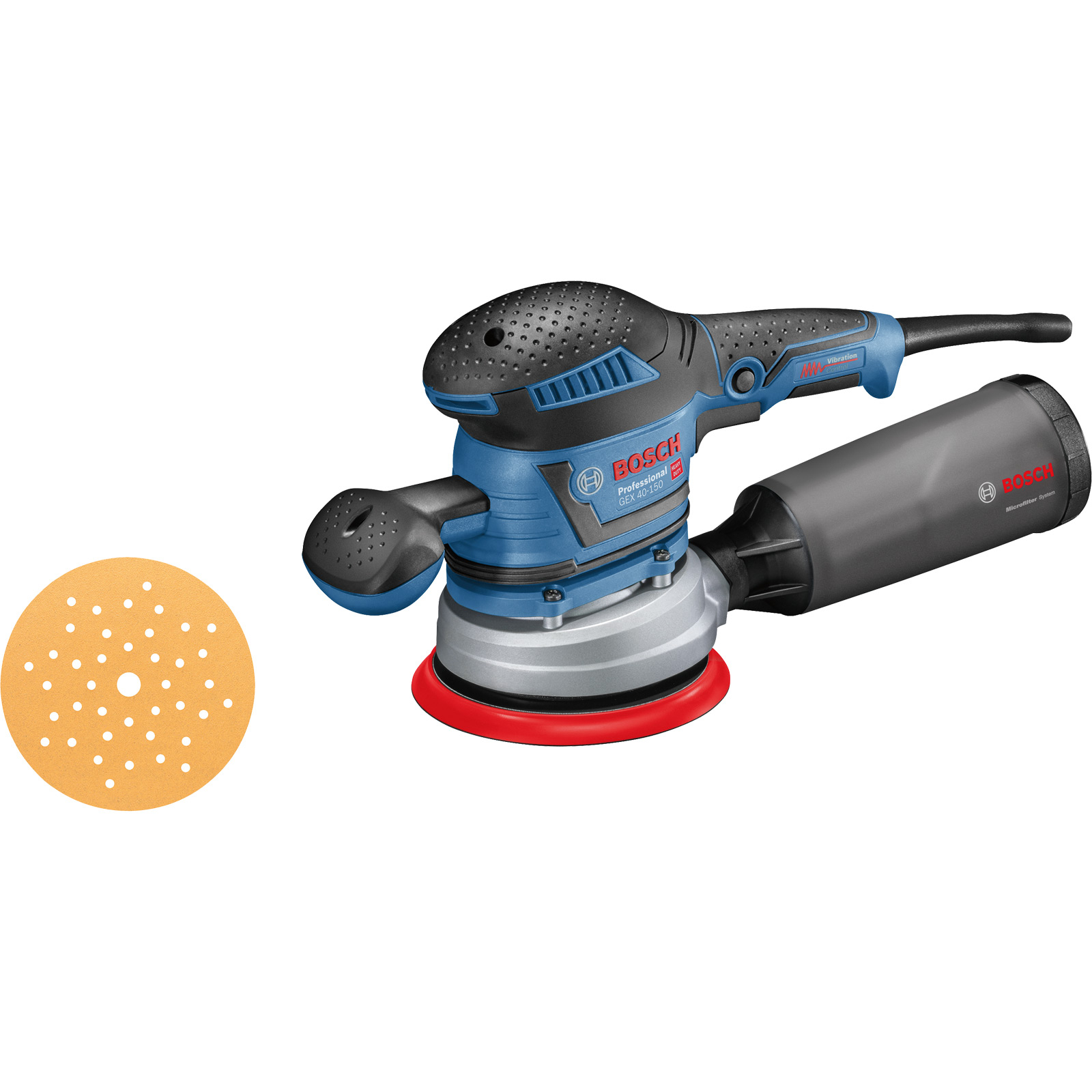 Ponceuse orbitale GEX 40-150 de Bosch dans la boîte