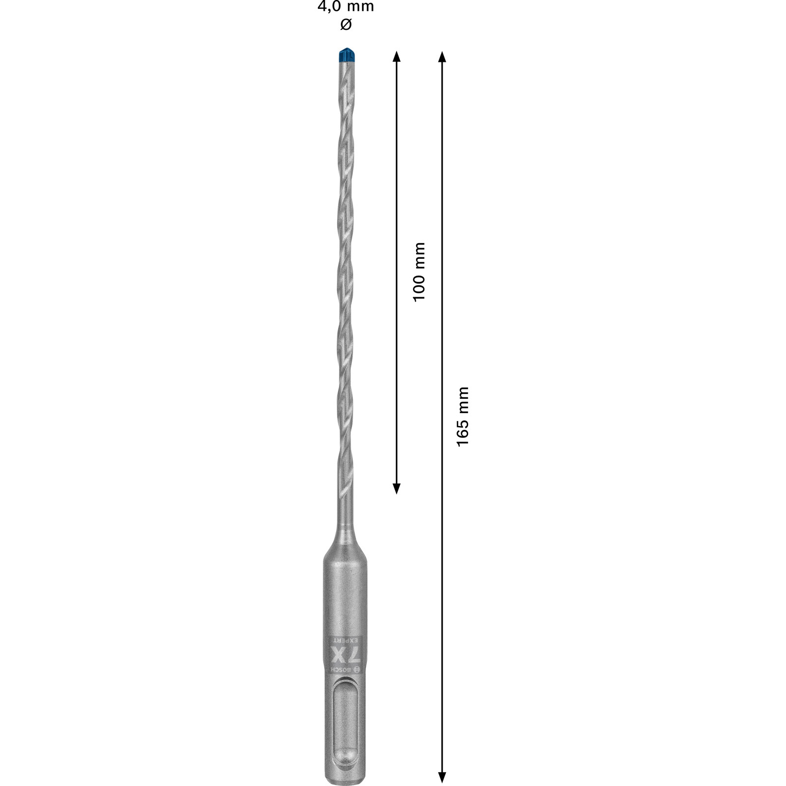 Bosch Expert SDS plus-7X Mèche à percussion 4 x 100 x 165 mm - 2608900058