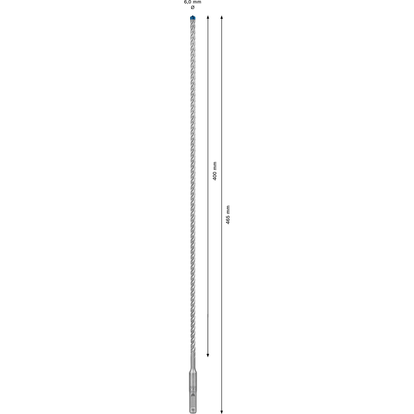 Burin SDS plus-7X Hammerbohrer Bosch EXPERT, 6 x 400 x 465 mm