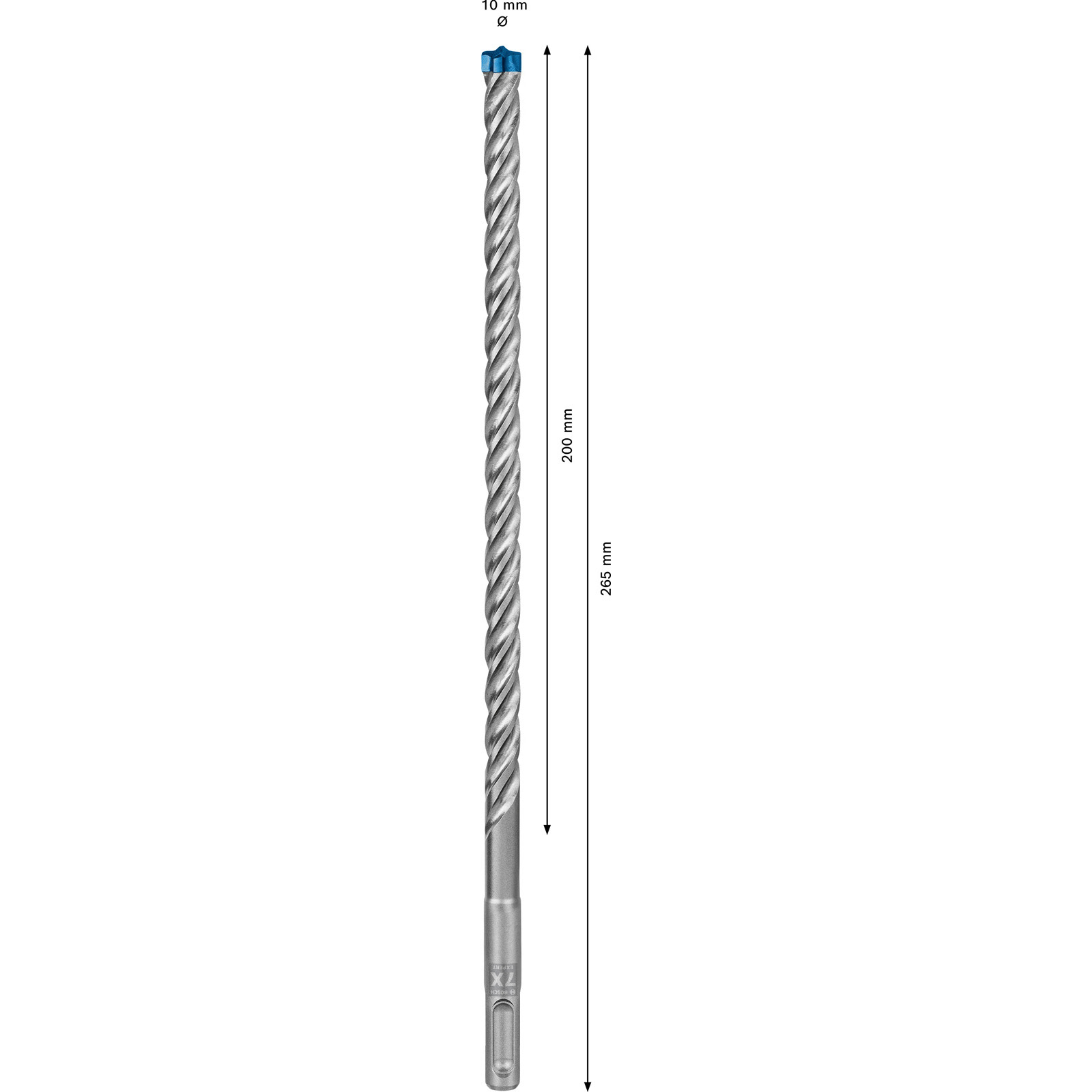 Forets SDS plus-7X Bosch EXPERT pour perforateurs ø 10 mm