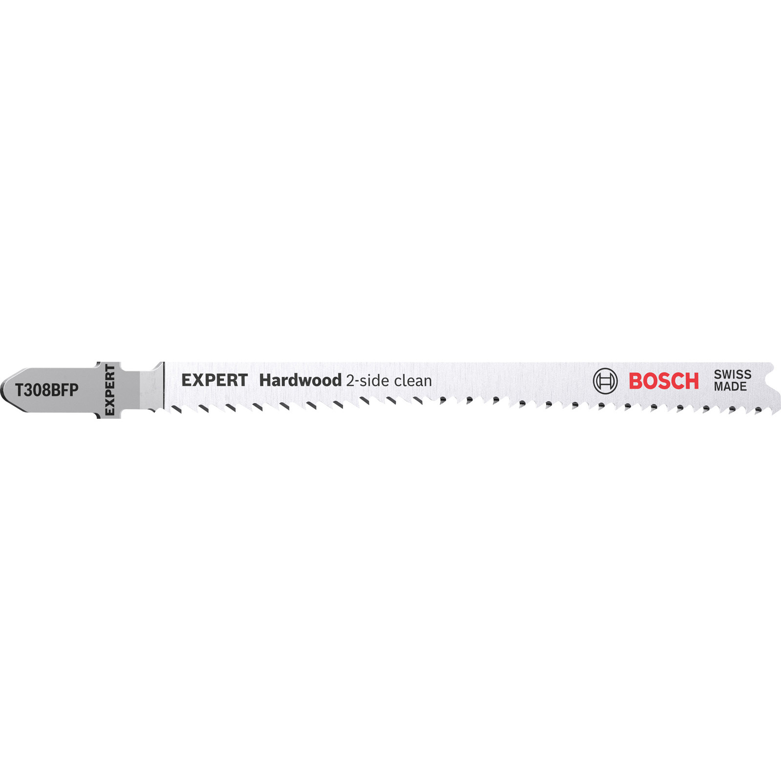 Lame de scie sauteuse Bosch 3x Expert Hardwood 2-side clean T 308 BFP - 2608900547 — lot de 3 pièces