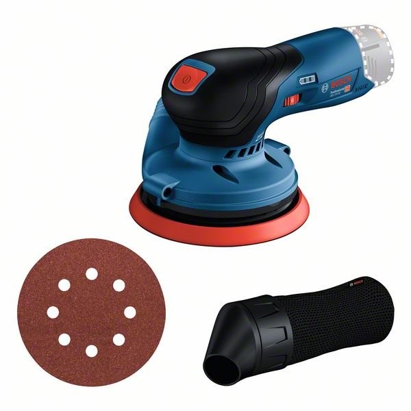 Bosch Ponceuse orbitale à batterie GEX 12V-125 Solo sans batterie/chargeur en carton