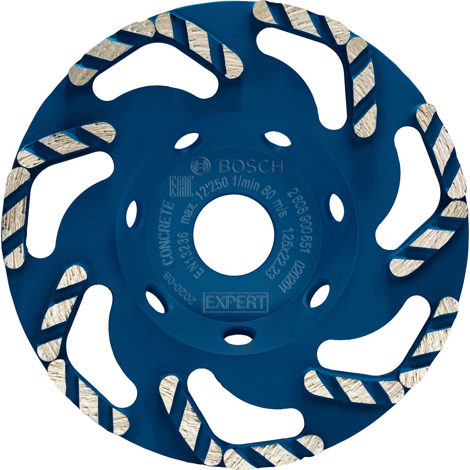 Bosch EXPERT Disque diamant pour béton, 125×22,23×4,5 mm