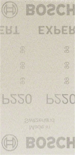 Bosch EXPERT M480 Papier abrasif pour ponceuse oscillante, 93 x 186 mm, G 220, 50 pièces — lot de 50 pièces