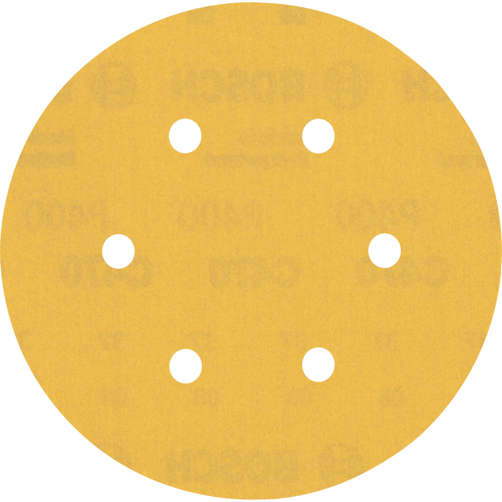 Bosch EXPERT C470 Papier de verre à 6 trous pour ponceuse excentrique, 150 mm, grain 400, 50 feuilles — lot de 50 pièces