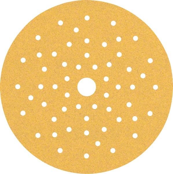 Bosch EXPERT C470 Papier abrasif multi-perforé pour ponceuse excentrique, 150 mm, G 100, 50 pièces — lot de 50 pièces