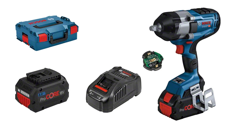 Perceuse-visseuse à percussion Bosch GDS 18V-1000 C (2xPC8.0Ah,GAL,GCY-4 - 06019J8002