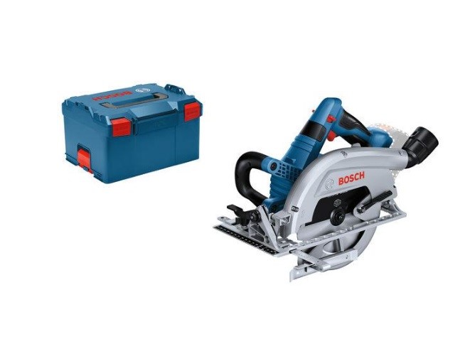Scie circulaire portative sans fil Bosch BITURBO GKS 18V-70 L sans batterie ni chargeur en L-BOXX