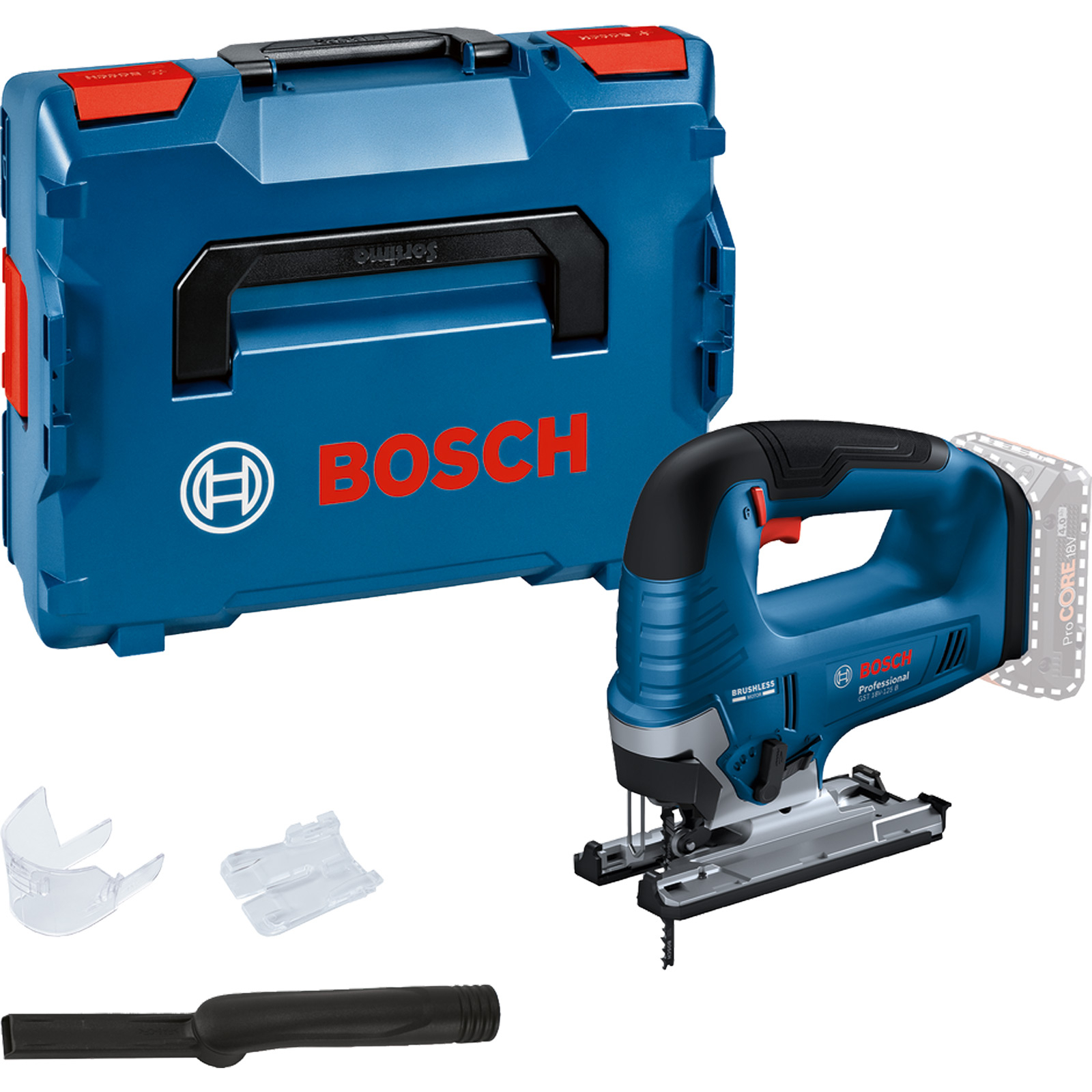 Scie circulaire à batterie Bosch GST 18V-125 B sans batterie sans chargeur au format L-BOXX 2