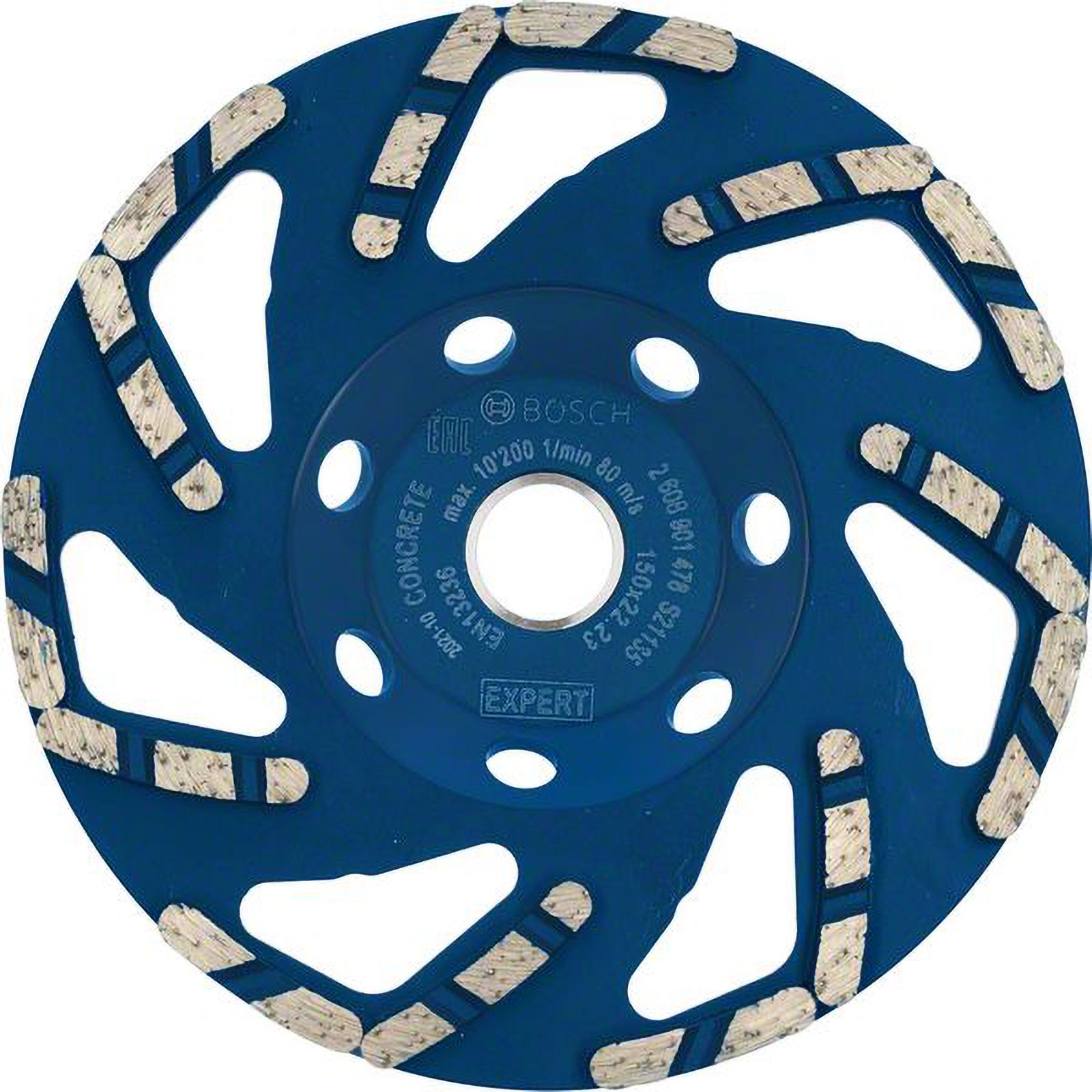 Bosch EXPERT Meule à segment diamantée pour béton, 150 x 22,23 x 4,5 mm