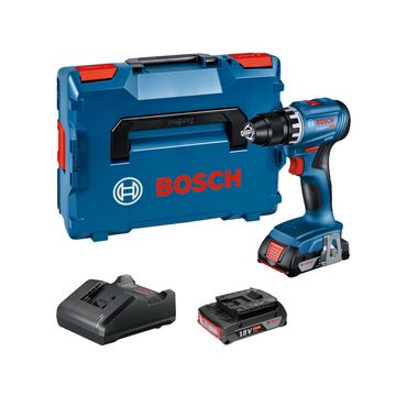 Bosch Perceuse-visseuse sans fil GSR 18V-45 2x2,0Ah ; L-BOXX - 06019K3203