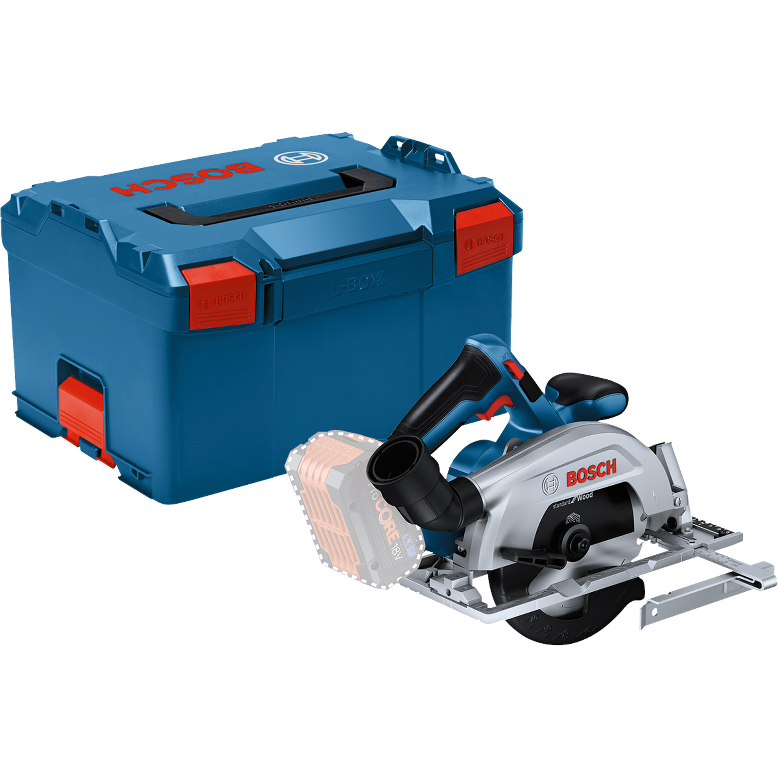 Scie circulaire sans fil BOSCH Professional GKS 18V-57-2