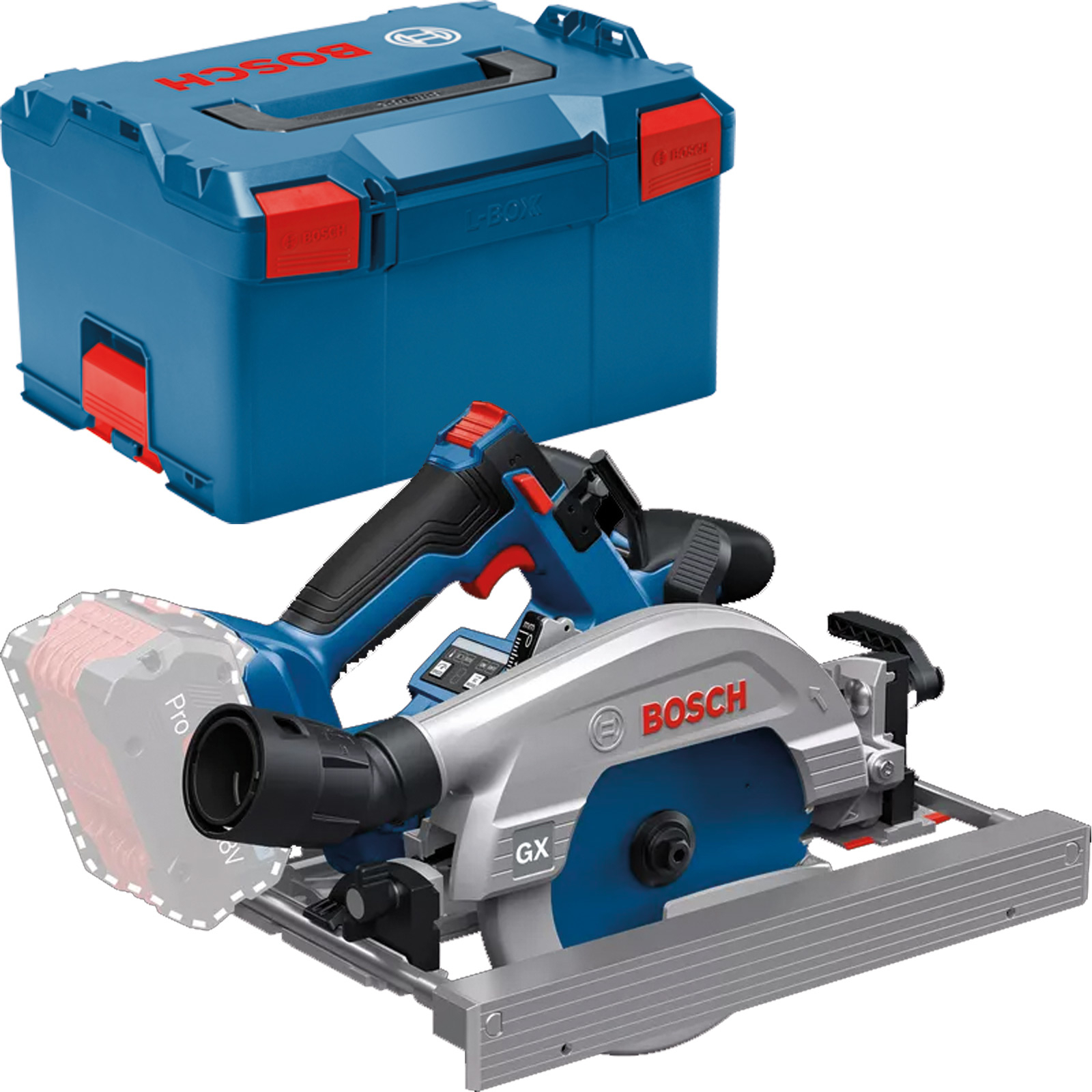 Scie circulaire sur batterie BOSCH GKS 18V-57-2 GX PROFESSIONAL 06016C1001