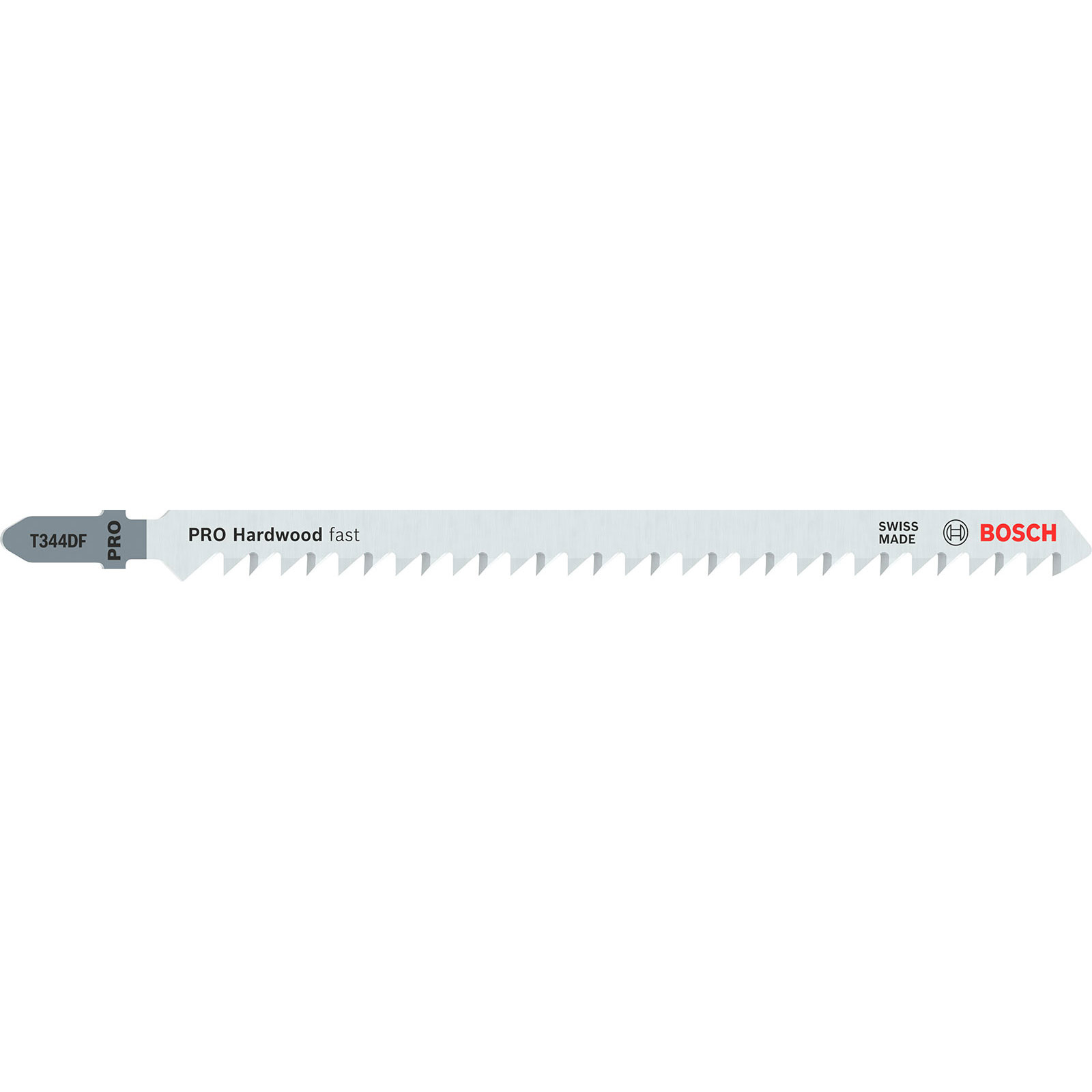 Bosch PRO Hardwood fast T344DF Lame de scie sauteuse, 152 mm, 25 pièces — lot de 25 pièces