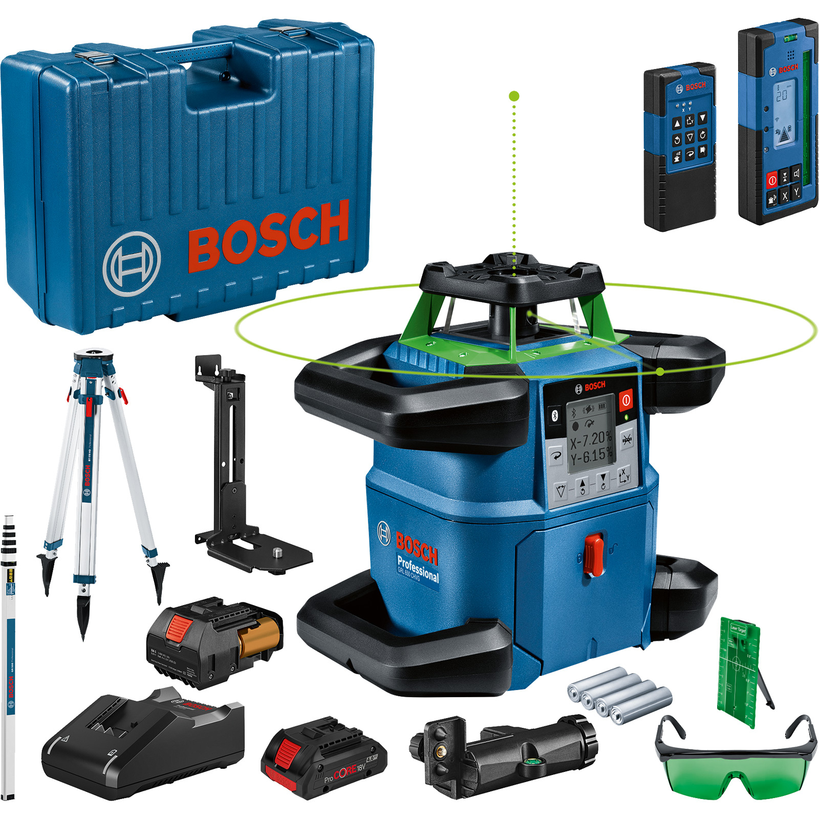 Bosch GRL 650 CHVG + BT 170 HD + GR 500 - 06159940PR