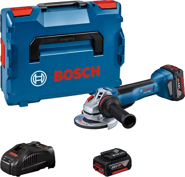 Bosch Meuleuse d'angle sur batterie GWS 18V-10 P, (2x5,0Ah, L)