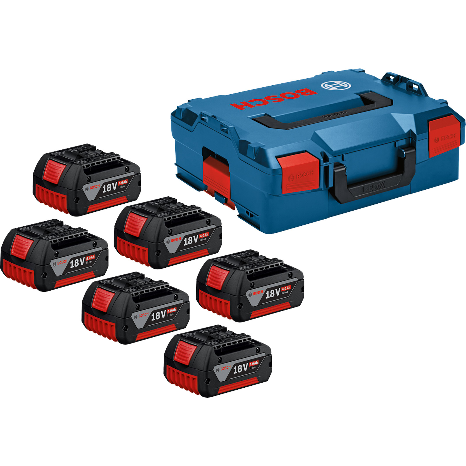 Batterie Bosch 6x GBA 18V 4.0Ah (L) - 1600A02A2S