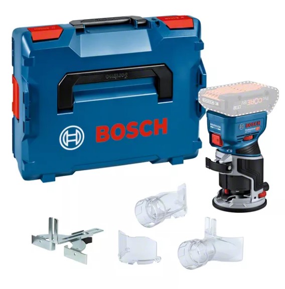 Fraiseuse à batterie Bosch GKF 18V-8 sans batterie ni chargeur en L-BOXX 136