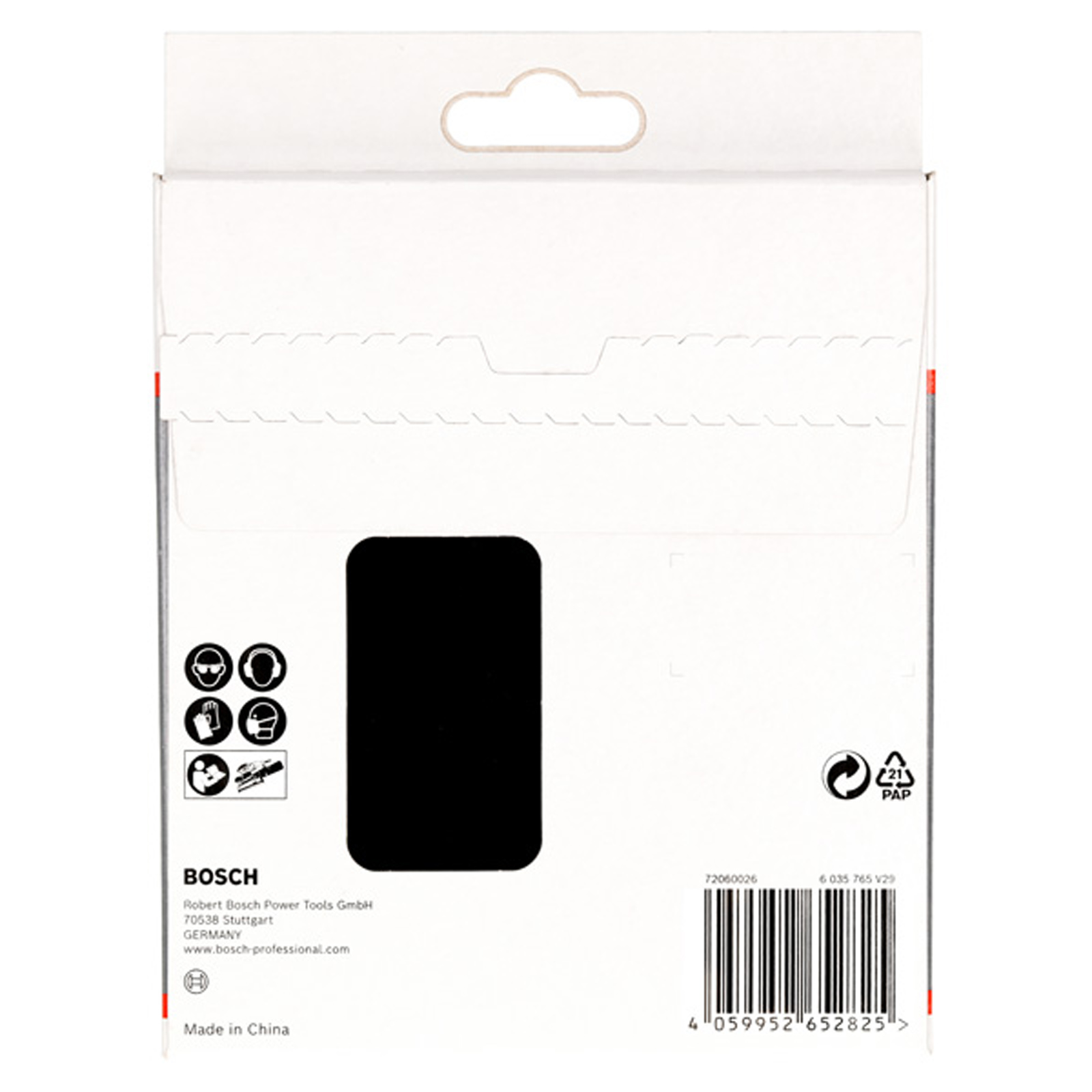 Bosch Protecteur de disque de ponçage, 115 x 107 mm, 2x