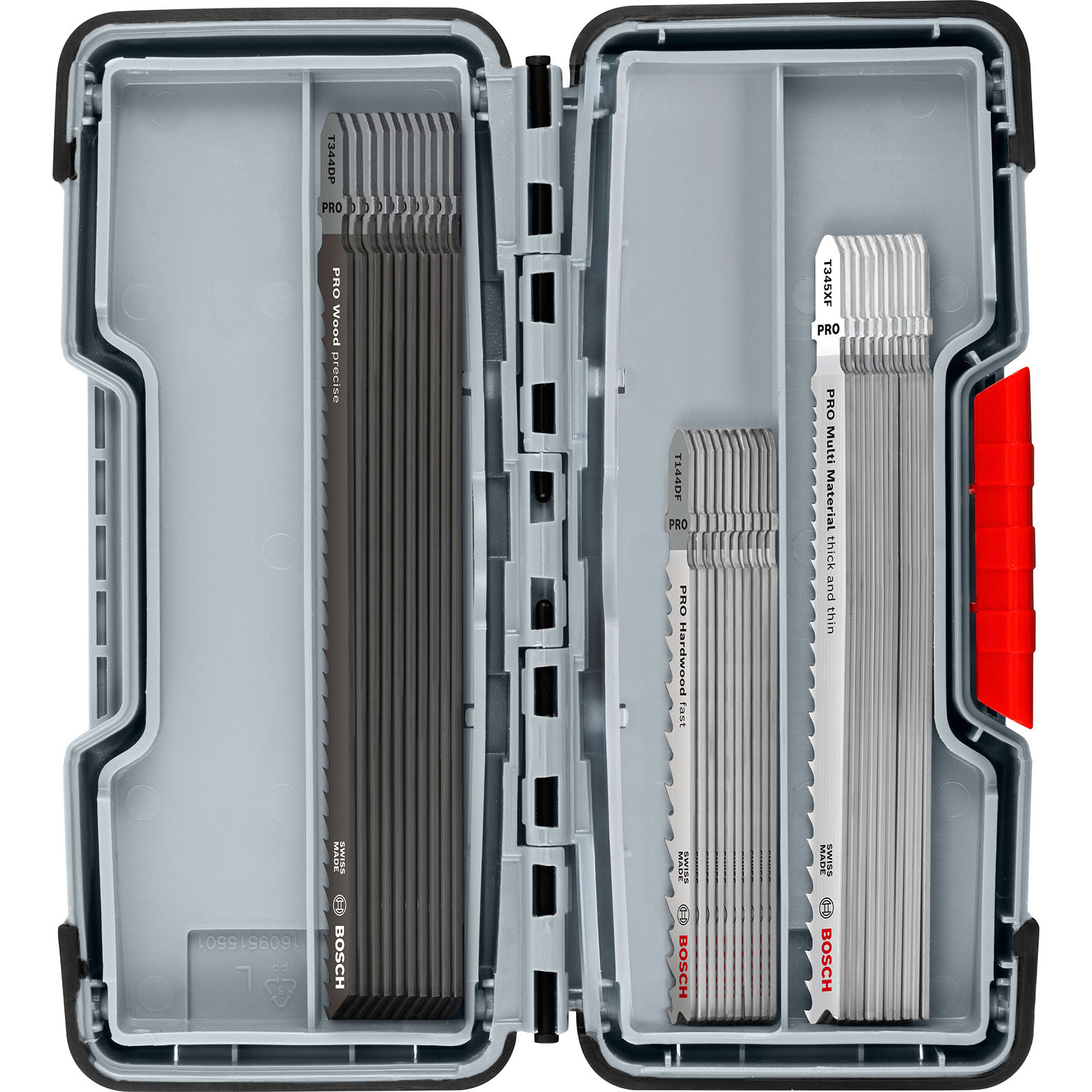 Jeu de lames pour scie sauteuse BOSCH PRO Wood and Metal Rough Cut, 100 mm, 30 pièces 2607011946 — lot de 30 pièces