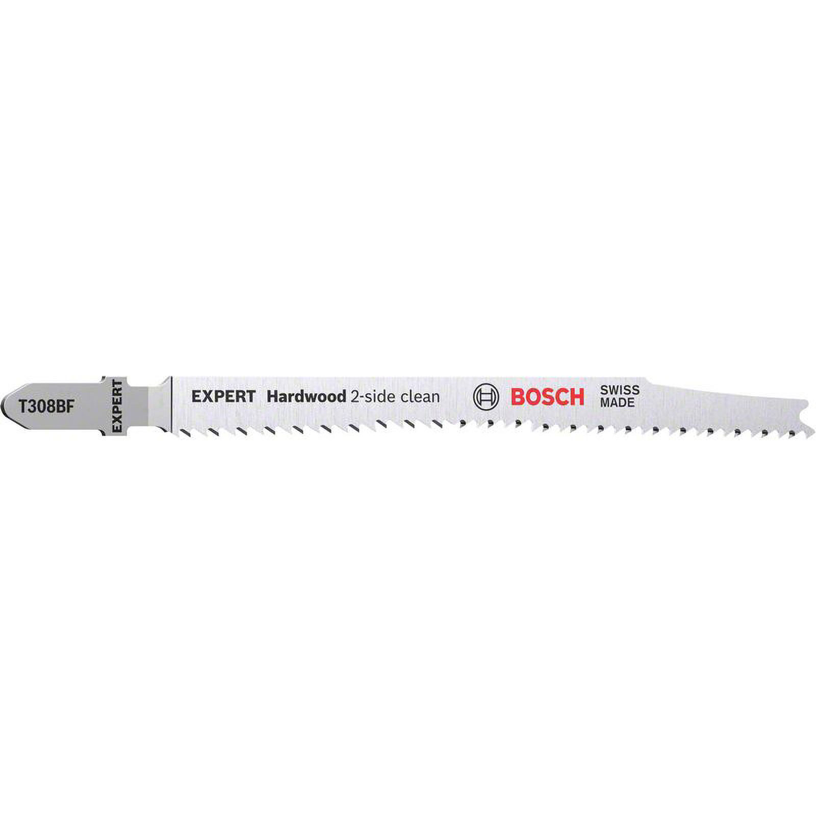 Lame de scie sauteuse Bosch EXPERT Hardwood 2-side clean T308BF, 2 pièces - 2608901713 — lot de 2 pièces