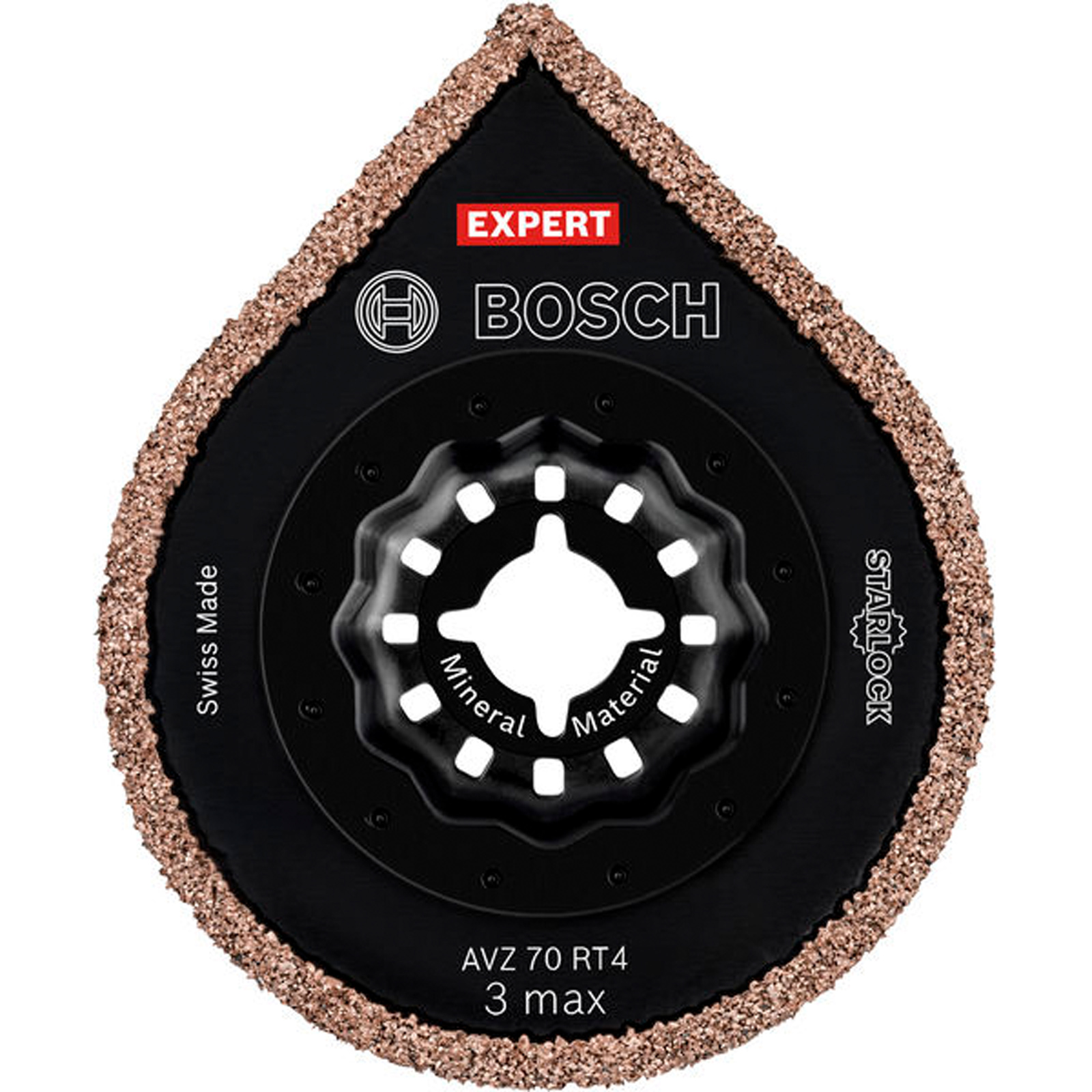 Bosch EXPERT AVZ 70 RT4 3 max Plaque de retrait de joint, Ø 70 mm