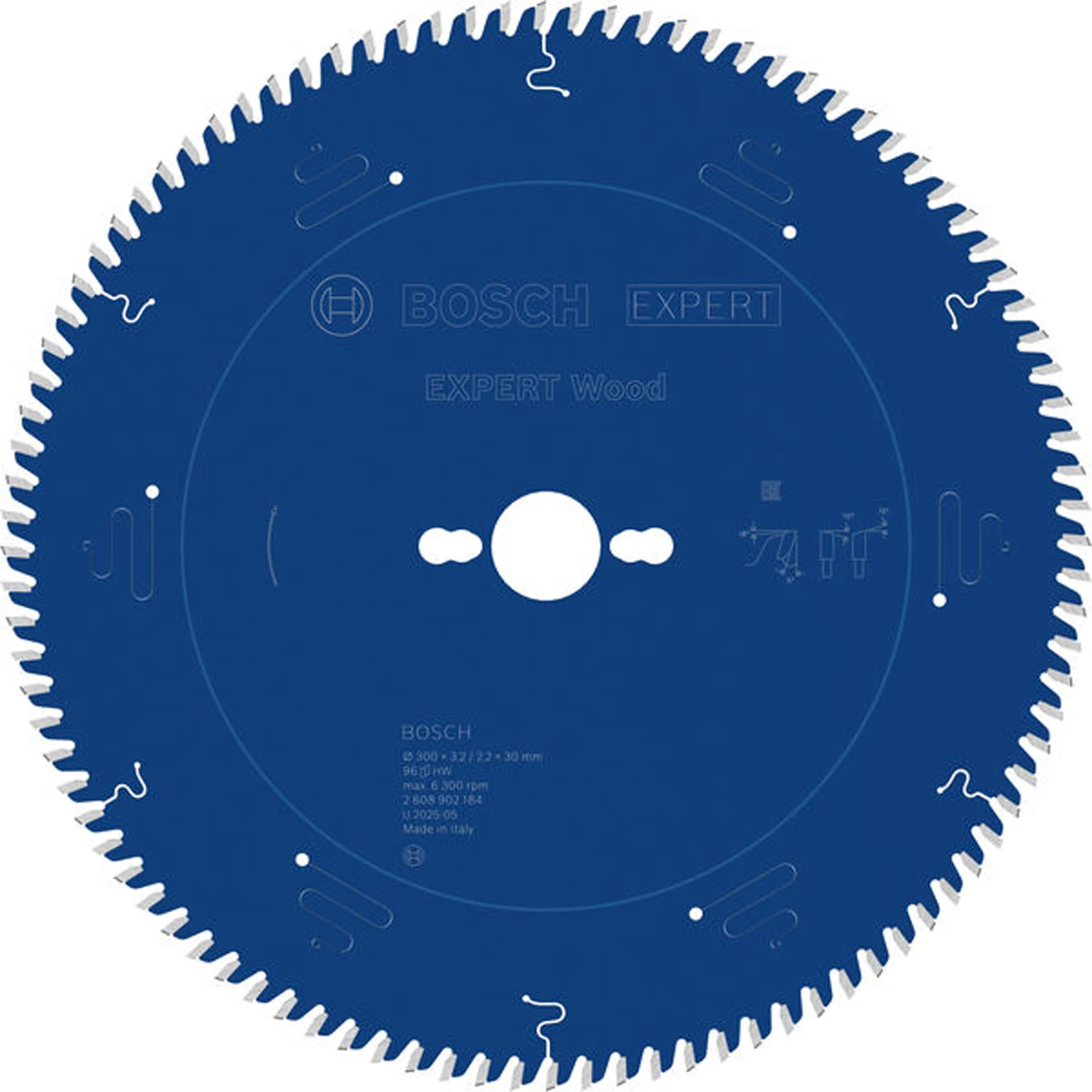 Lame de scie circulaire Bosch EXPERT Wood 300x30 mm, Z96