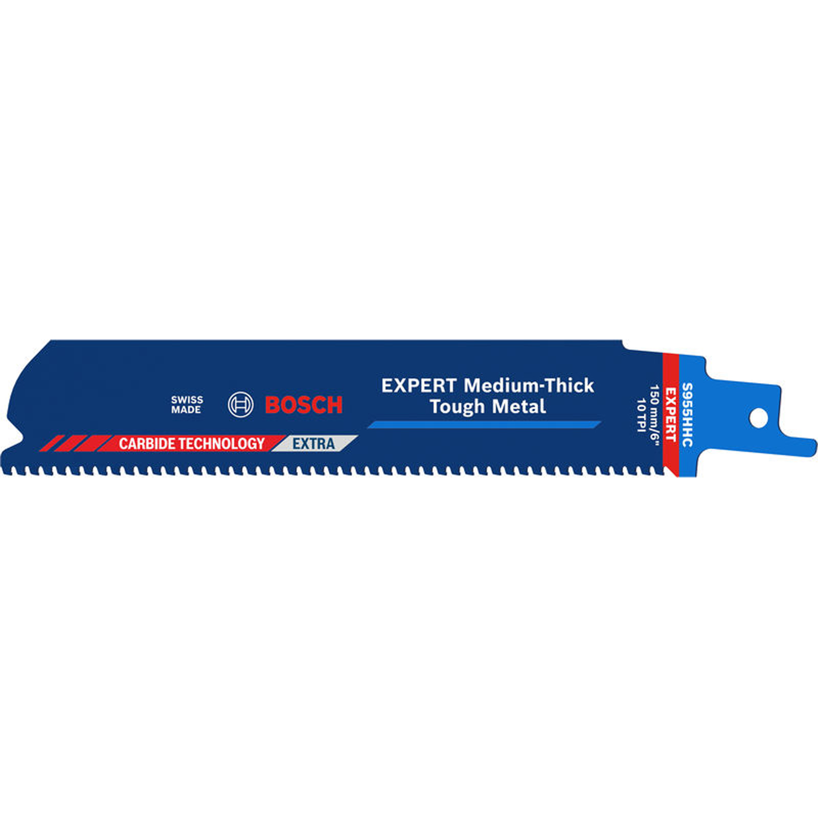 Bosch EXPERT Medium-Thick Tough Metal S955HHC - Lame de scie sabre pour métal épais - 2608902321