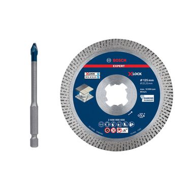 Set Bosch EXPERT HardCeramic 2 pièces pour travaux de carrelage