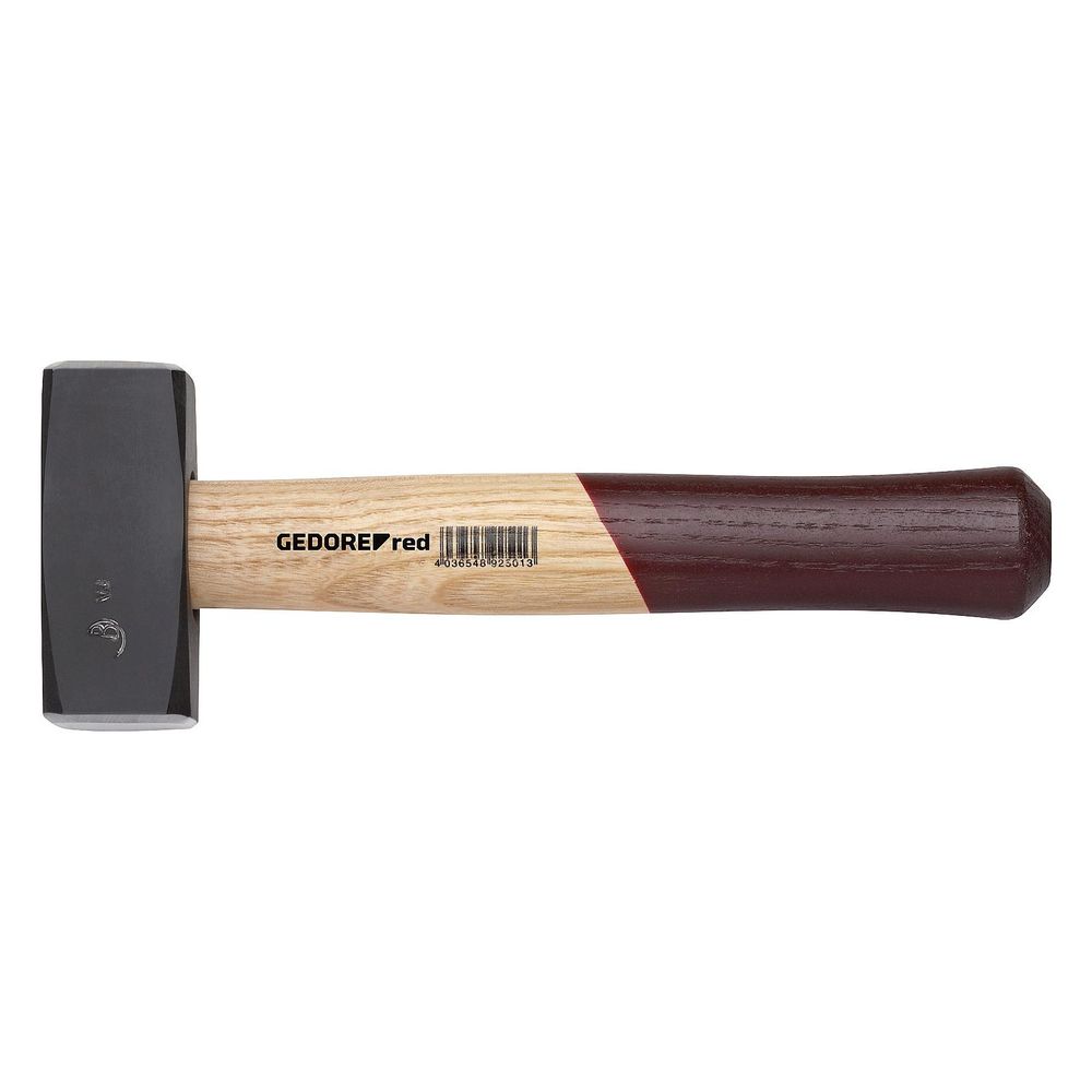 Masse en acier forgé Gedore Red, 810 mm, acier trempé, noir