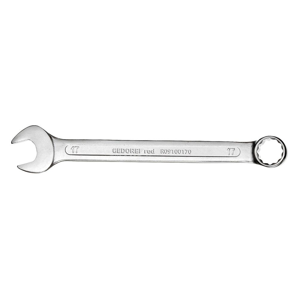 Clé à fourche Gedore Red anneau 9 mm, 120 mm, acier chrome-vanadium chromé