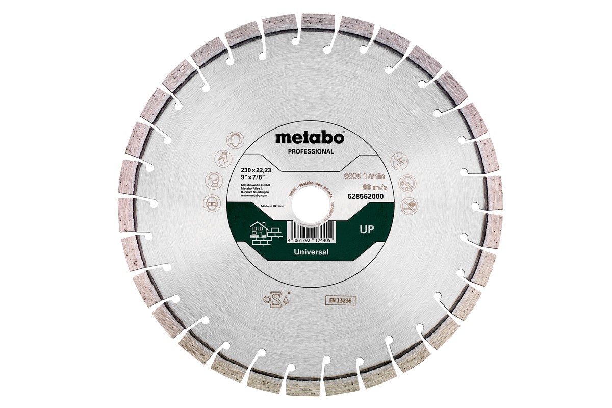 Disque de tronçonnage diamant UP, Professional Universal