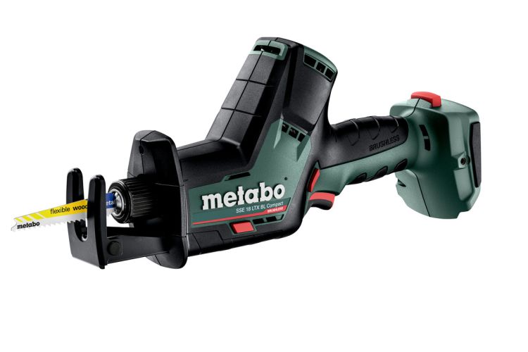 Scie sabre sans fil Metabo SSE 18 LTX BL Compact (602366840) en metaBOX 145