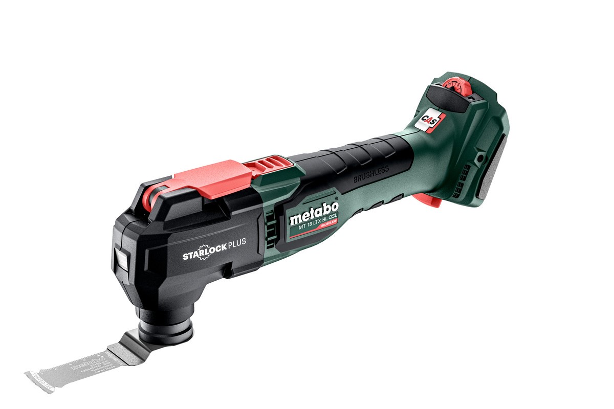 Multi-outil à batterie Metabo MT 18 LTX BL QSL sans batterie ni chargeur dans metaBOX 145 L
