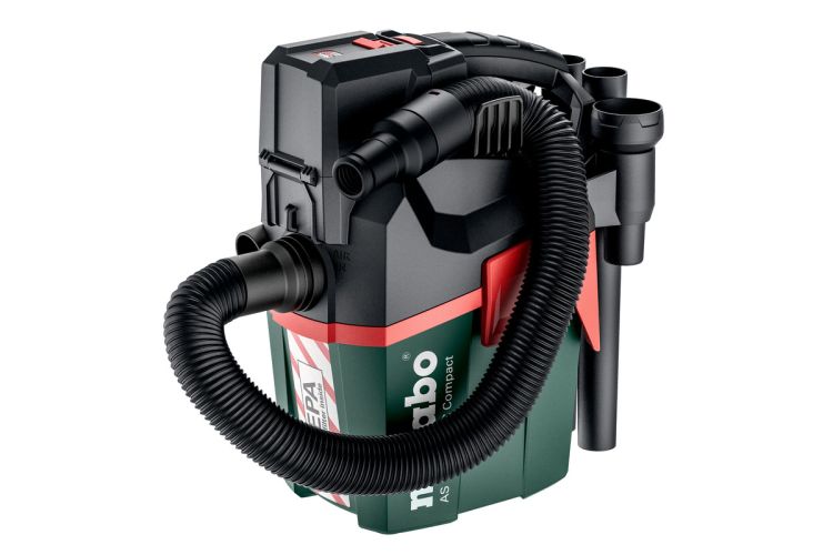 Metabo Aspirateur sans fil AS 18 HEPA PC Compact avec accessoires (602029850)